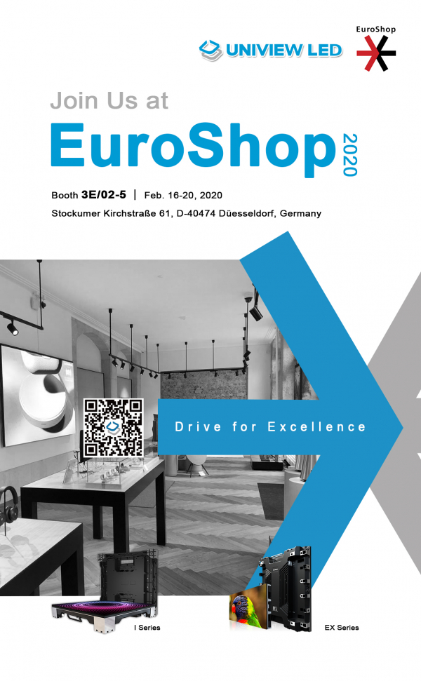 Uniview LED Invites You to EuroShop 2020