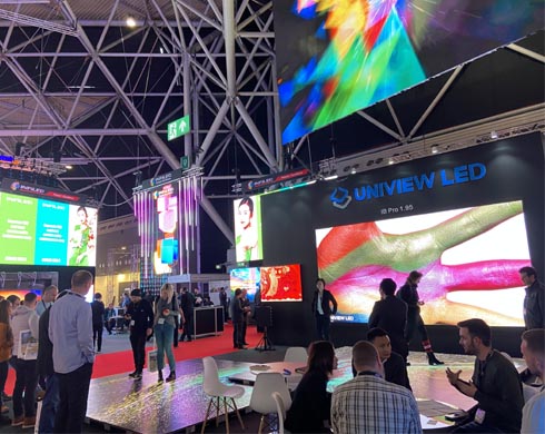 Uniview LED at ISE 2020
