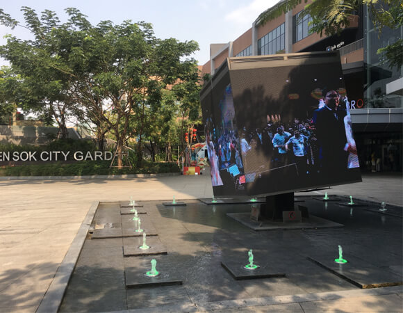 outdoor fixed LED display