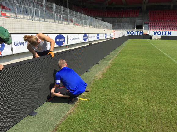 stadium display