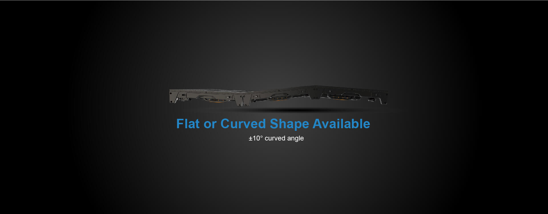 flat or curved shape